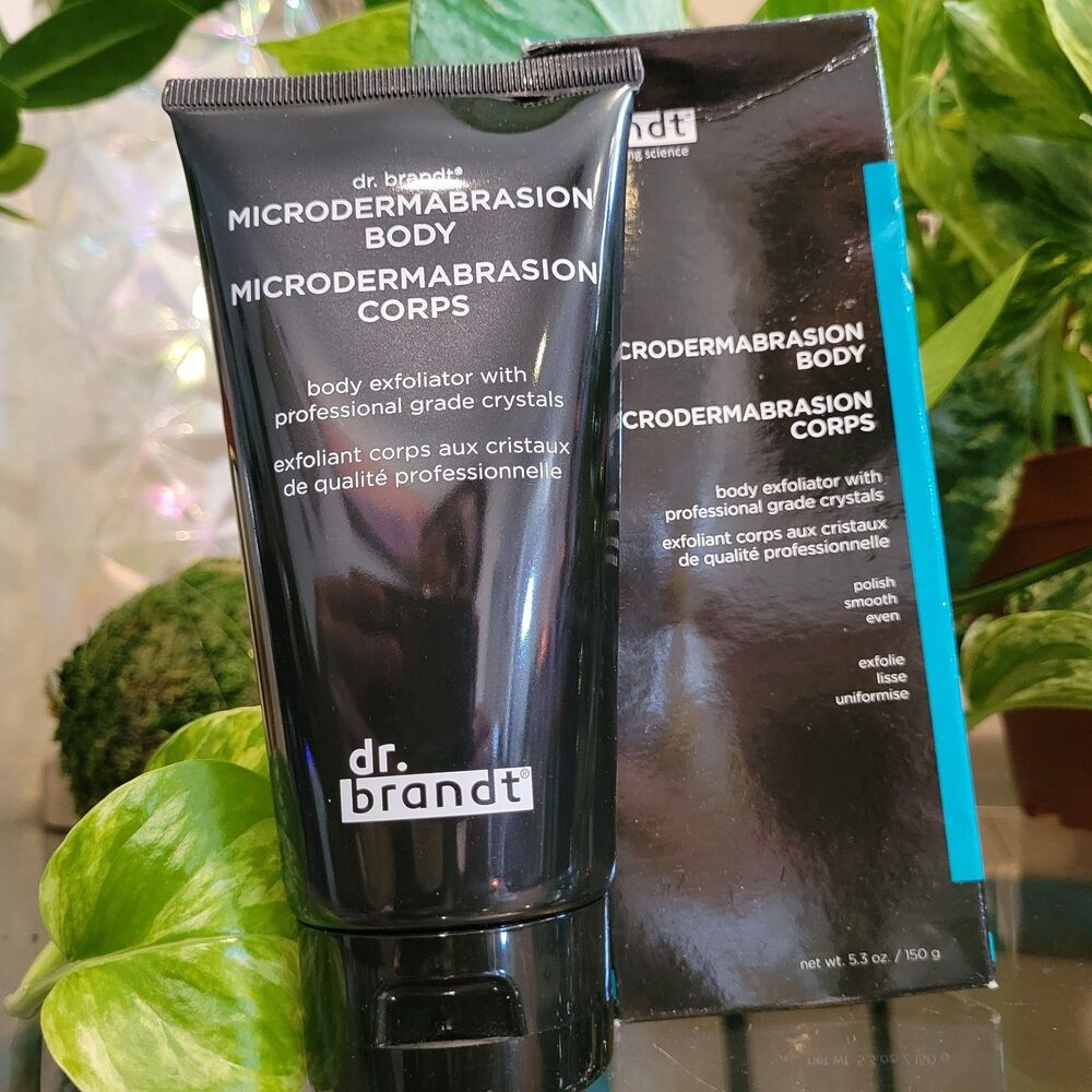 Dr. Brandt MicroDermabrasion Age Defying Body Scrub Renew Skin Exfoliator 2 oz